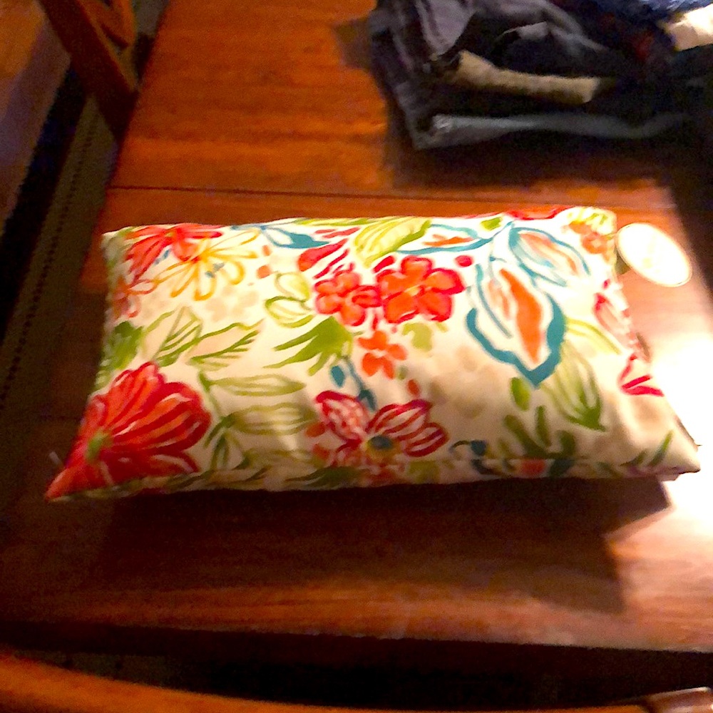 Floral pillow